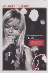 ANNETT LOUISAN "UNAUSGESPROCHEN - LIVE" DVD NEU    