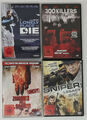 DVD-Filme "300Killers,A Lonely Place To Die,Sniper Legacy,Zombies Hells Ground"