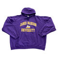 JMU James Madison University Kapuzen Pullover Damen XXL 2X Übergröße Lila