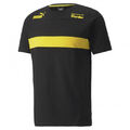 Porsche Legacy Logo T-Shirt für Herren in Black yellow