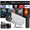 10000Lm LED Full HD 1080P Wifi Bluetooth Projektor 4K Heimkino Beamer TV Spiel