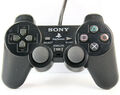 Original Sony Playstation 2 PS2 Dualshock 2 Controller Gamepad Schwarz Gebraucht