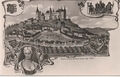 AK  Burg Stolpen          Cosel-Erinnerungskarte um das Jahr 1758
