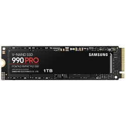 Samsung 990 PRO 1 TB Interne M.2 PCIe NVMe SSD 2280 PCIe NVMe 4.0 x4 Retail M...
