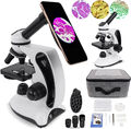40X-2000X Binokular Mikroskop für Erwachsene Kinder mit Objektträger Telefonadap