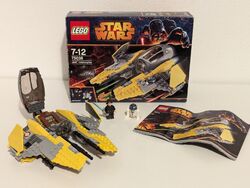 LEGO Star Wars: Jedi Interceptor (75038) in perfektem Zustand