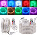 1m-25m LED Band Streifen RGB Stripe Licht-Leiste 5050 Dimmbar Lichterkette IP67