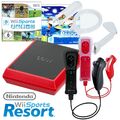 Nintendo Wii mini Konsole & 2 in 1 Remote Motion Plus Controller + Sports Wahl