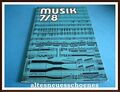 3316-  antikes DDR Lehrbuch -Musik Klasse 7/8 EA 1990 guter Zustand
