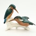 Deutsche Karl Ens Kingfisher Porzellan Figur Gruppe