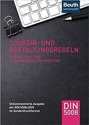 Schreib- und Gestaltungsregeln für die Text- und Informationsverarbeitung