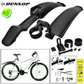 Fahrrad Schutzblech Radschutz Spritzschutz Set Dunlop MTB Universal 24-26 Zoll