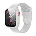 Hülle für Apple Watch 1-9 SE Ultra Case Schutzhülle mit Display Schutz Glas