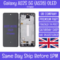 Samsung Galaxy A52S 5G SM-A528 OLED LCD Display Touch Digitizer + Rahmen