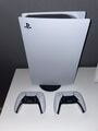 Sony PS5 Digital Edition Console Zwei DualSense Controllern Bundle - Weiß