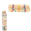 Mikado Stäbchen aus Holz, 41-Teilig,18cm Pickup Sticks Familienspiele Reisespiel