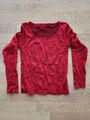 Wolford, Langarm Shirt, Rot, S, 36, glänzend, edel, Top