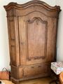 Antiker Barock Schrank Eichen Schrank Dielenschrank Kleiderschrank massive Eiche