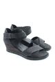 HISPANITAS Wedges Sandaletten Damen Gr. DE 38 schwarz Casual-Look