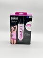 Braun Silk-épil Lady Shaver LS 5100 Pink, rasieren und trimmen, schwenkbar 