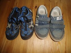 Ricosta New Balance Sneaker Schuhe Sandalen Gr.29 30 Leder blau