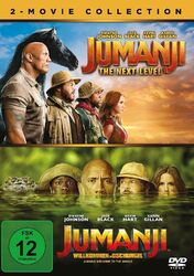Jumanji: The Next Level / Jumanji: Willkommen im Dschungel 2 DVDs NEU OVP