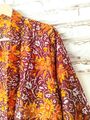 Midi Kimono Reine Seide Robe Knielang Abendkleid Bademantel Brown MKMO1501