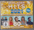 HITS 2021 mit 80 Titeln - 3 CD + DVD SCHLAGER