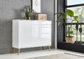 Kommode BEN 10 Sideboard auf Holzfüßen in verschiedenen Farben push-to-open