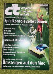 Heise CT Magazin Zeitschrift - c't  Heft 8 / 2014