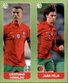 Panini EM EURO 2020 Tournament 2021 Sticker 657 - Cristiano Ronaldo / Joao Felix