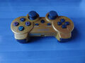 1 Sony Playstation 3 Dualshock 3 GOLD - GELB Controller fuer PS3