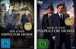 5 DVDs * DER JUNGE INSPEKTOR MORSE - STAFFEL / SEASON 4 + 5 IM SET # NEU OVP &