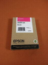 Original Epson S020126 Magenta OVP, Epson ink cartridge