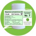 Schüßler - Salz 7 Magnesium phos. D6 glutenfrei 1000 Tabletten PZN 08000583