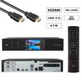 VU+ Duo 4K SE 1x DVB-S2X FBC Twin Tuner UHD 2160p WiFi PVR Linux Receiver 4TB