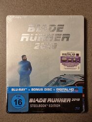 Blade Runner 2049 , Limited Steelbook Bluray & Bonus & Digital HD, Neu & OVP