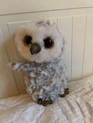 Ty Beanies Boos Glubschi Eule Owlette 15cm