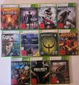 Xbox 360 Spiele - Saints Row, Call Of Duty, Watch Dogs, Far Cry, Quake 4 etc.