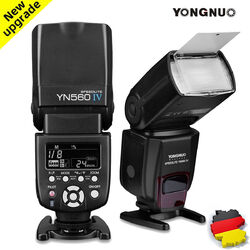 YONGNUO YN-560 IV Blitz Speedlite Blitzlicht für Canon Nikon Olympus Sony Kamera