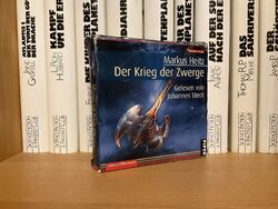 🦊Der Krieg Der Zwerge - Markus Heitz / 11 CD Hörbuch/  Johannes Steck