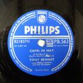  78 U/min Tony Bennet Capri im Mai / Sing you sinners PHILIPS PB. 563