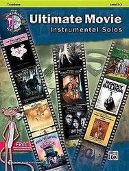 Ultimate Movie Instrumental Solos Trombone Book with Online Audio