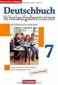 Deutschbuch - Gymnasium Bayern: 7. Jahrgangsstufe - Schu... | Buch | Zustand gut
