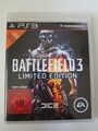 Playstation 3; PS3, Battlefield 3 Limited Edition, OVP, USK 18, Zustand sehr gut