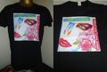 A FLOCK OF SEAGULLS - SPACE AGE LOVE SONG 1982 7" DRUCK T-SHIRT - SCHWARZ - LARGE