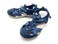 Lands' End Damen Sandale Sandalette Pantolette Blau Gr. 40 (UK 7)