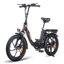 E bike 20 Zoll Elektrofahrrad Fatbike Shimano 25km/h Pedelec 250W FAFREES F20