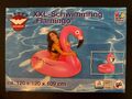 XXL-Schwimmring Flamingo, ca. 120x120x109cm, WEHNCKE - Happy People, NEU!