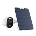 Reolink 4K Überwachungskamera Aussen Farbnachtsicht KI-Erkennung + 6W Solarpanel
